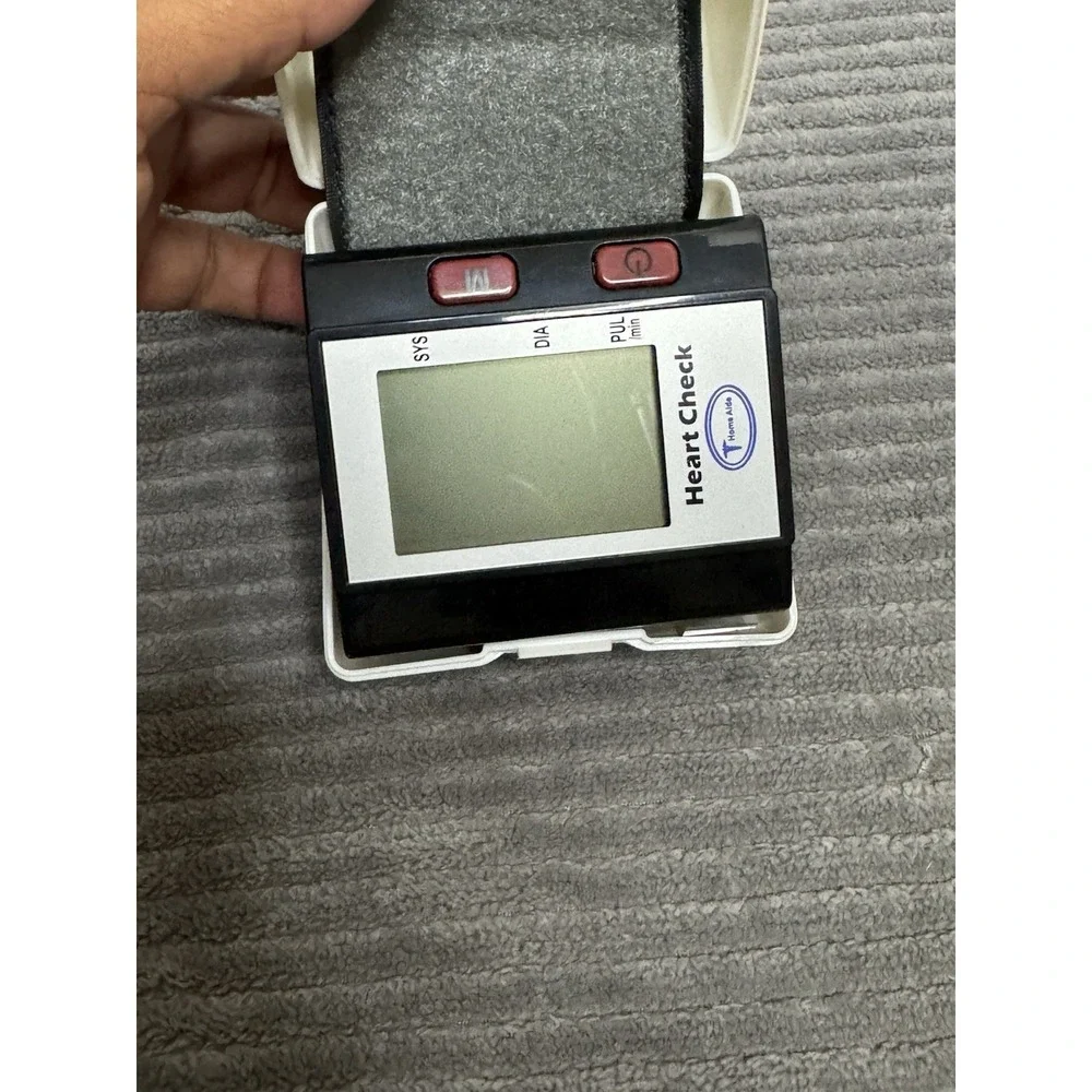 Heart Check Blood Pressure Monitor Wrist Cuff